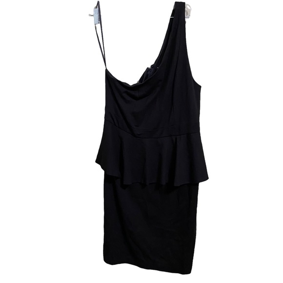 Torrid Sz 14 One Shoulder Peplum Dress - Picture 3 of 7